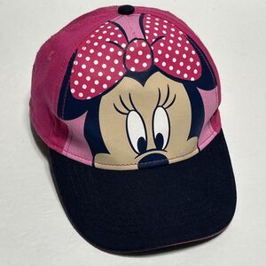 Youth Kids Girls Minnie Mouse Disney Hat Ball Cap Baseball Pink/Navy Blue